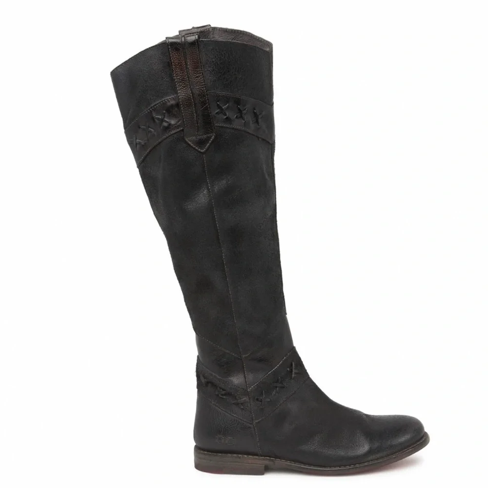 Bed Stu Midge Western Leather Boot